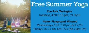 Free Summer Yoga - Torrington, Winsted, CT