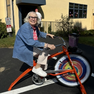 Blender Bike at Winsted Senior Center
